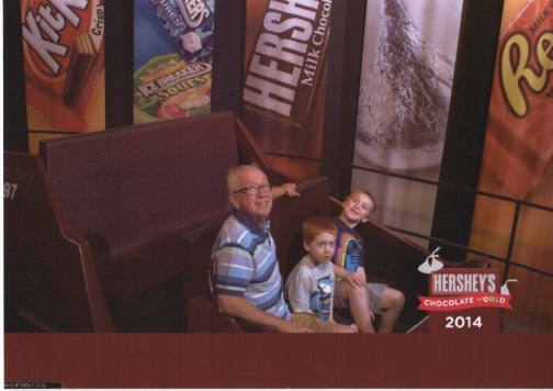 On the Hershey World tour