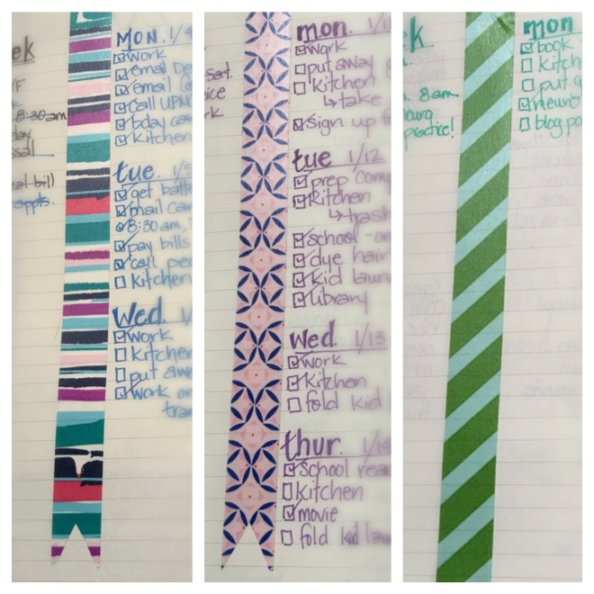What do you mean you don't coordinate your washi tape and you pen color!?